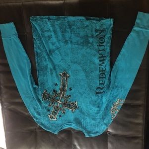 Affliction long sleeve shirt